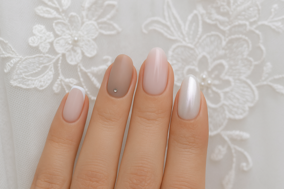 16 Classy Bridal Nail Ideas That Match Any Wedding Dress Couture Candy 16 Classy Bridal Nail Ideas That Match Any Wedding Dress Couture Candy