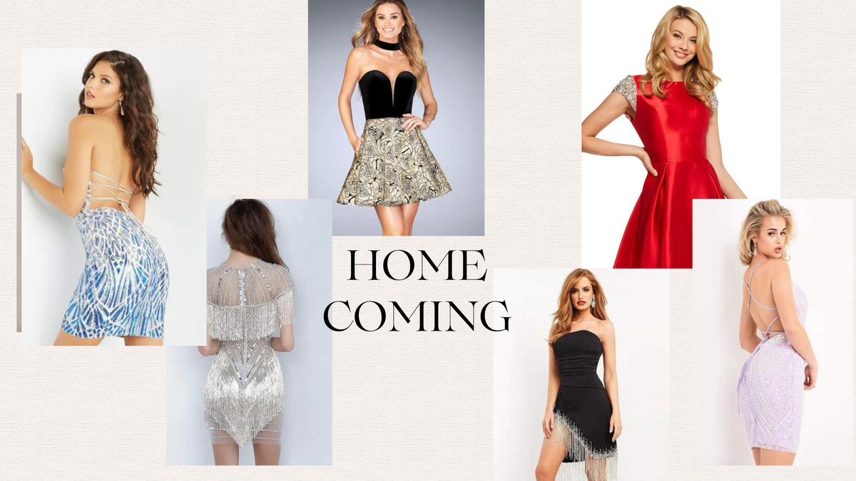 top rated homecoming dresses Short Satin Ruffles Prom Homecoming Dresses With Velvet Sleeves main image 1