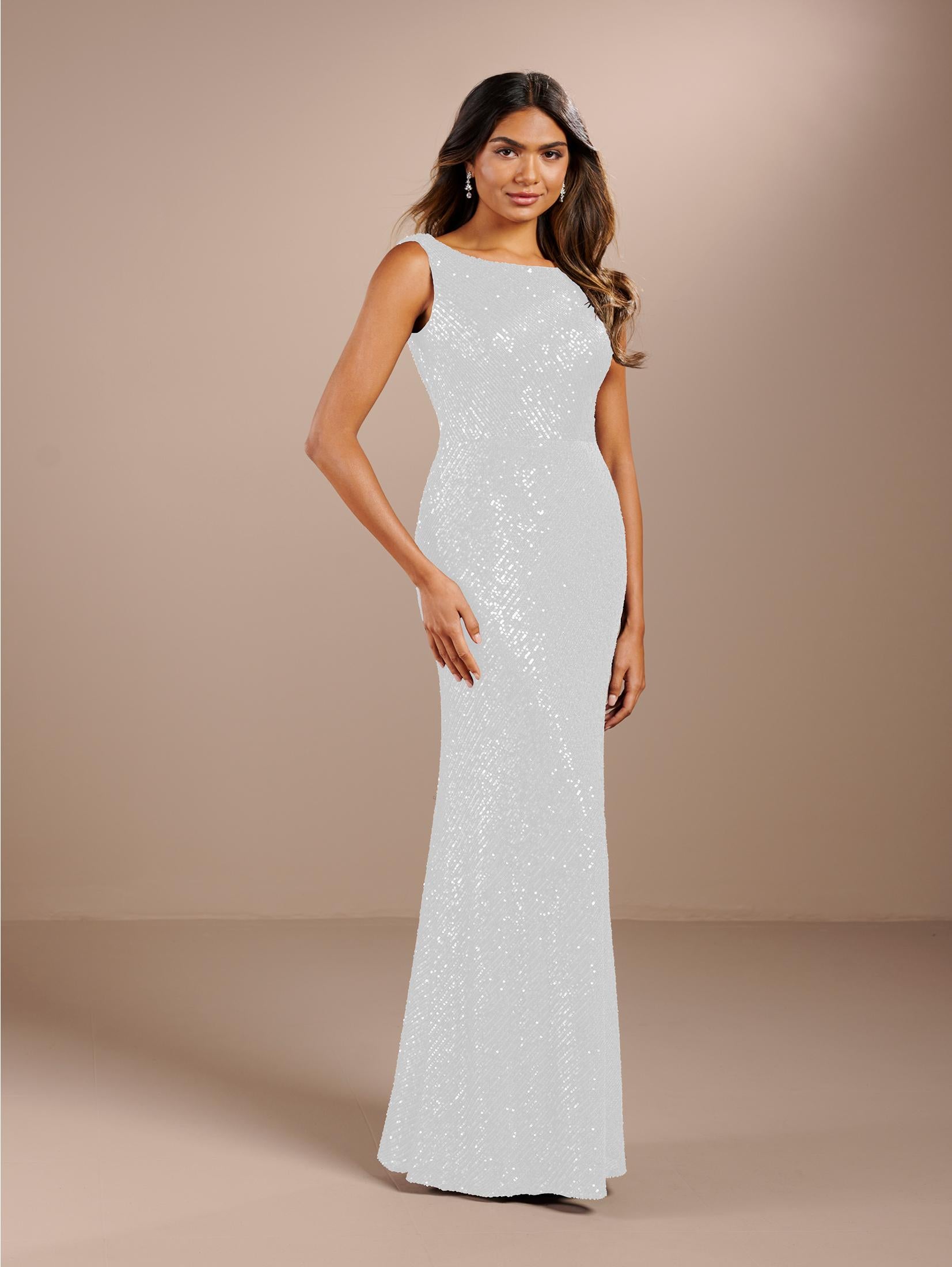 christina wu bridesmaid dresses sequin Christina Wu Elegance Dress 17281 Dusty Pink