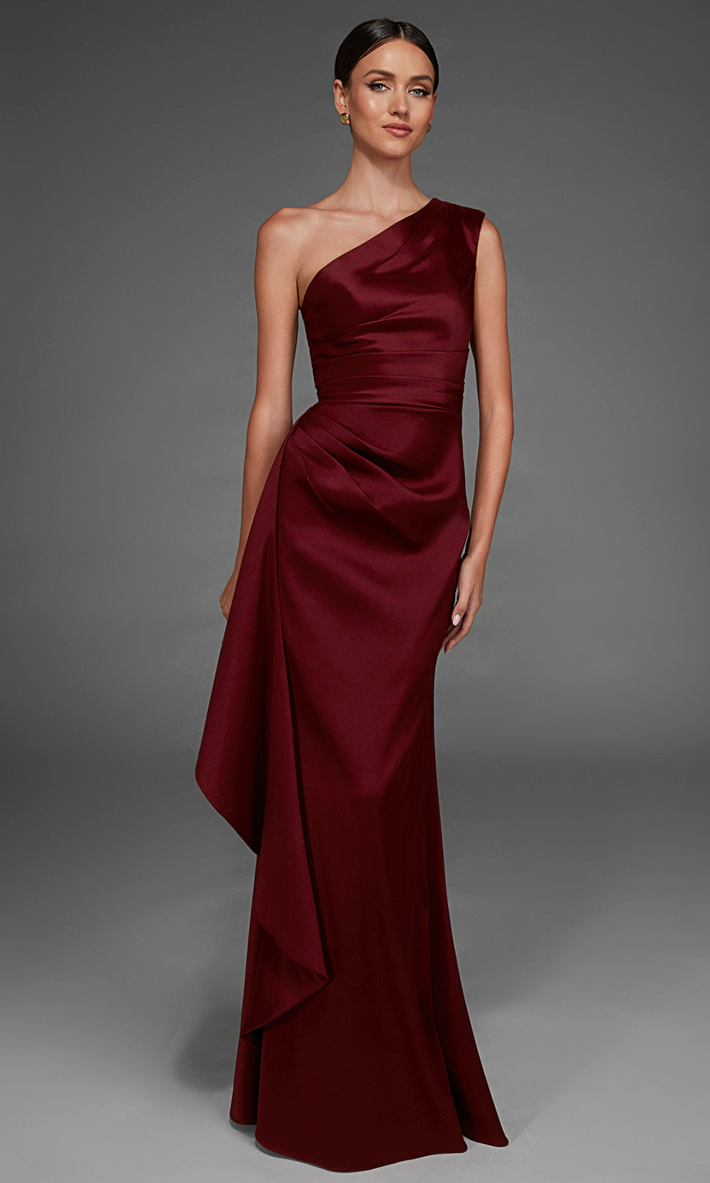 drape design dress Strapless Draped Design Corset Maxi Dress Blue
