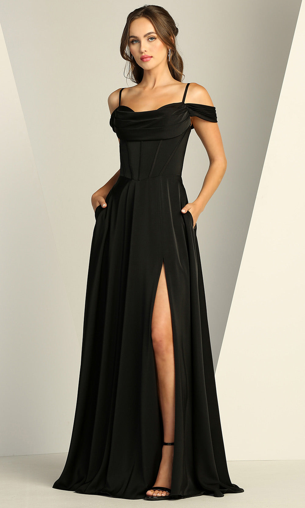 Adora Design 3229 - Long A-line Dress