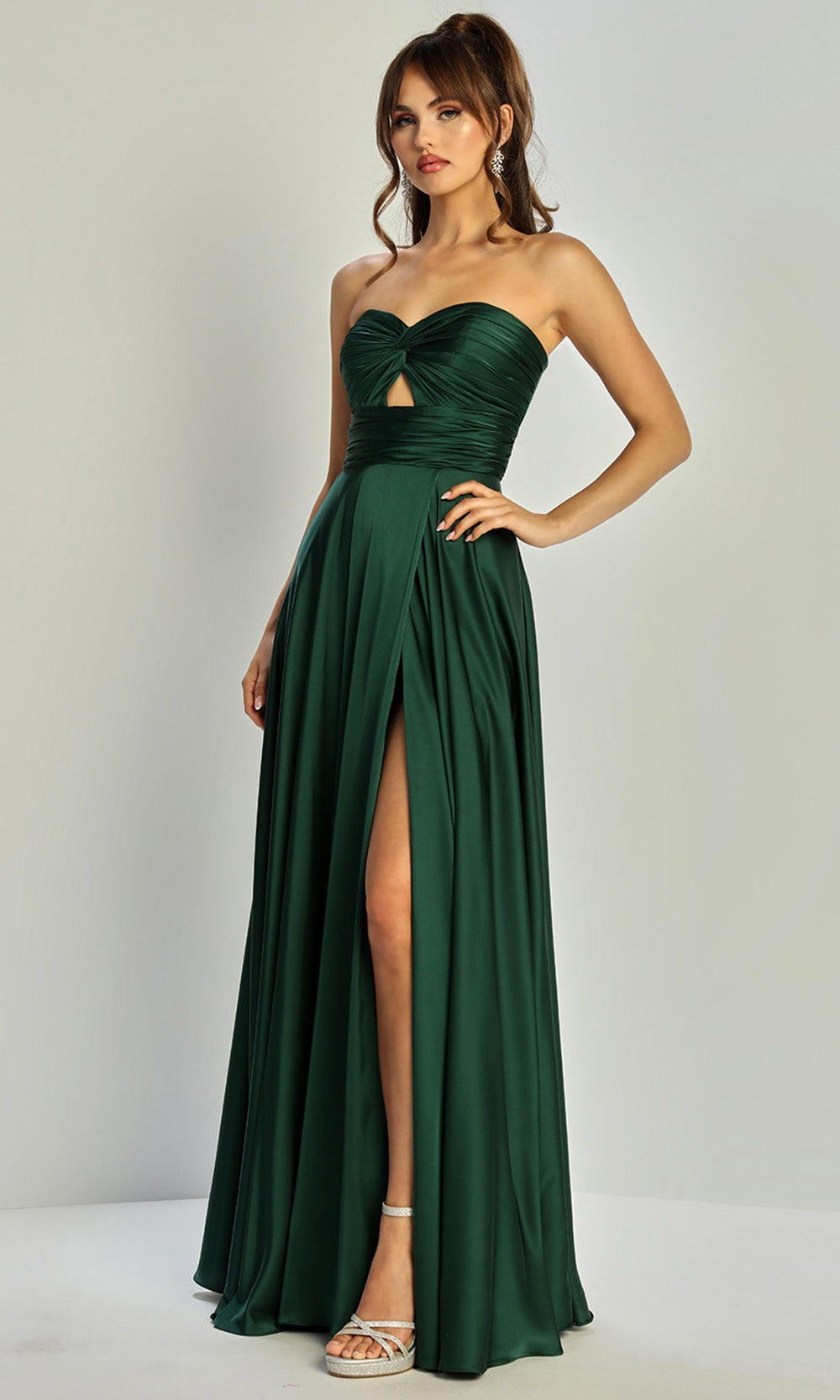 adora formal one-shoulder ruched dress Windsor Adora Formal One-Shoulder Ruched Dress