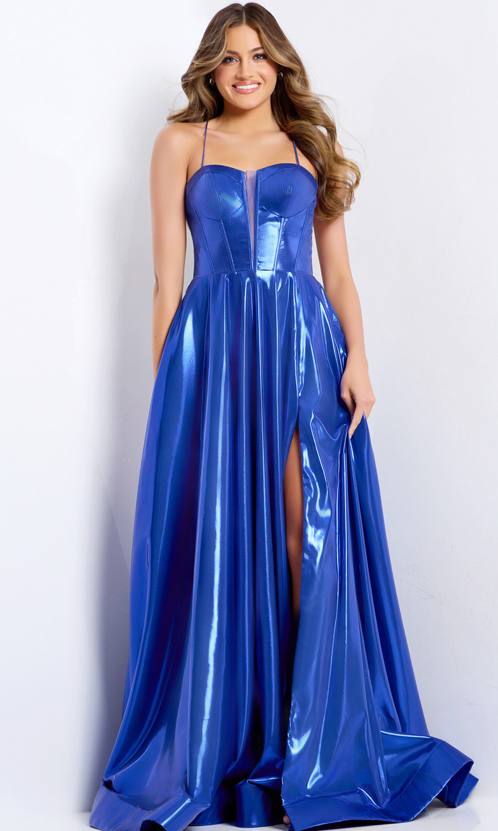 Jovani 45699 - Sweetheart Prom Gown with Corset Bodice Jovani 45699 - Sweetheart Prom Gown with Corset Bodice