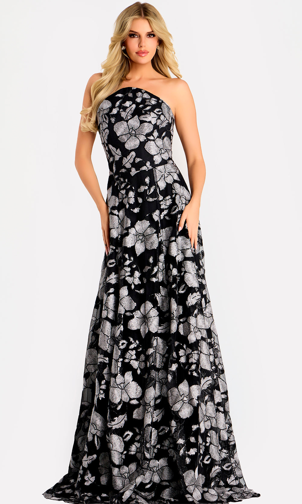 Jovani 48175 - Long A-line Dress