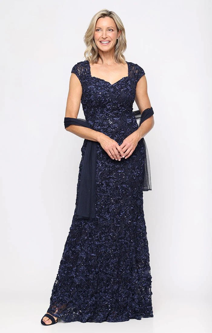 Alex Evenings 81122588 - Sweetheart Soutache Lace Formal Dress Couture Candy Alex Evenings 81122588 - Sweetheart Soutache Lace Formal Dress Couture Candy