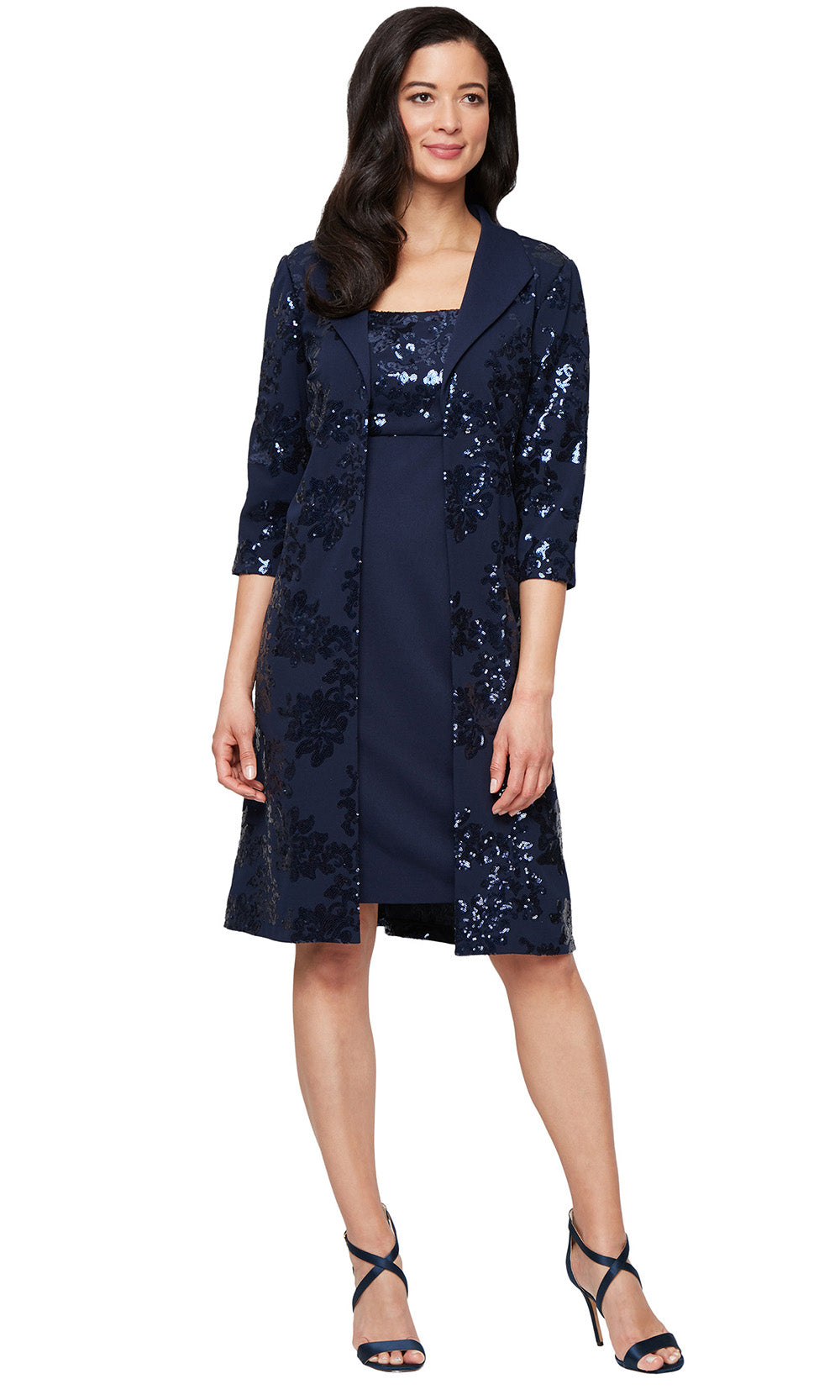 Alex Evenings 81961003 Knee-length 96 Polyester, 4% Spandex