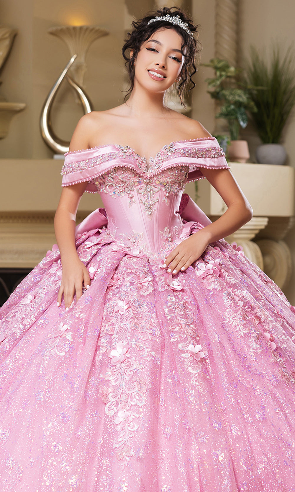queen of love dress rose gold Long Quinceanera Ball Gown with Sheer Cape Sleeves Teal Green / 3XLarge