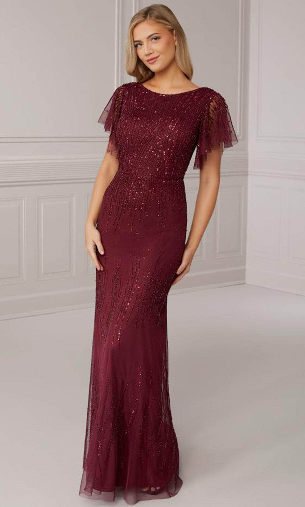 Adrianna Papell Platinum 40418 - Formal Full Length Gown Adrianna Papell Platinum 40418 - Formal Full Length Gown