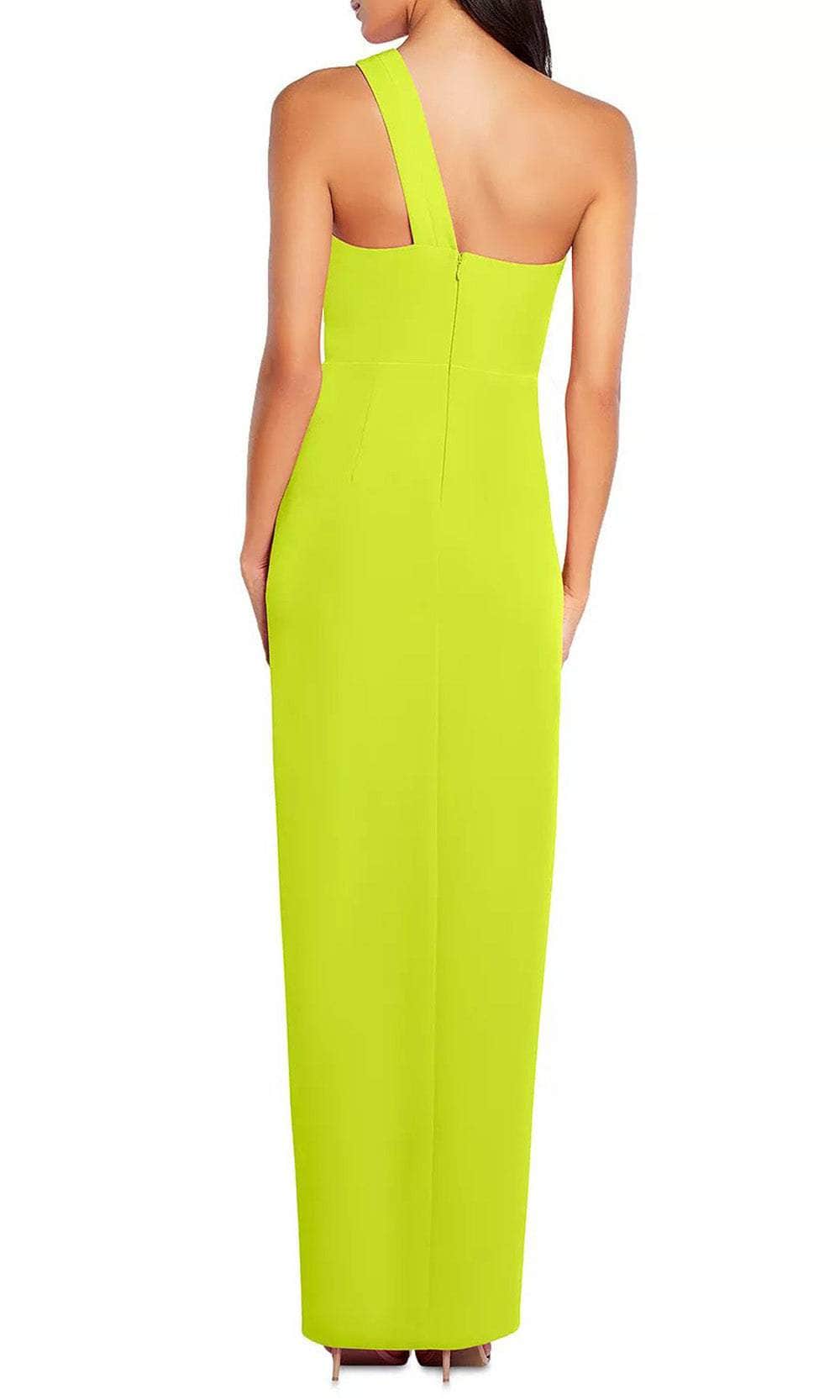 Aidan Mattox MN1E203657 - Asymmetric High Slit Evening Gown Aidan Mattox MN1E203657 - Asymmetric High Slit Evening Gown