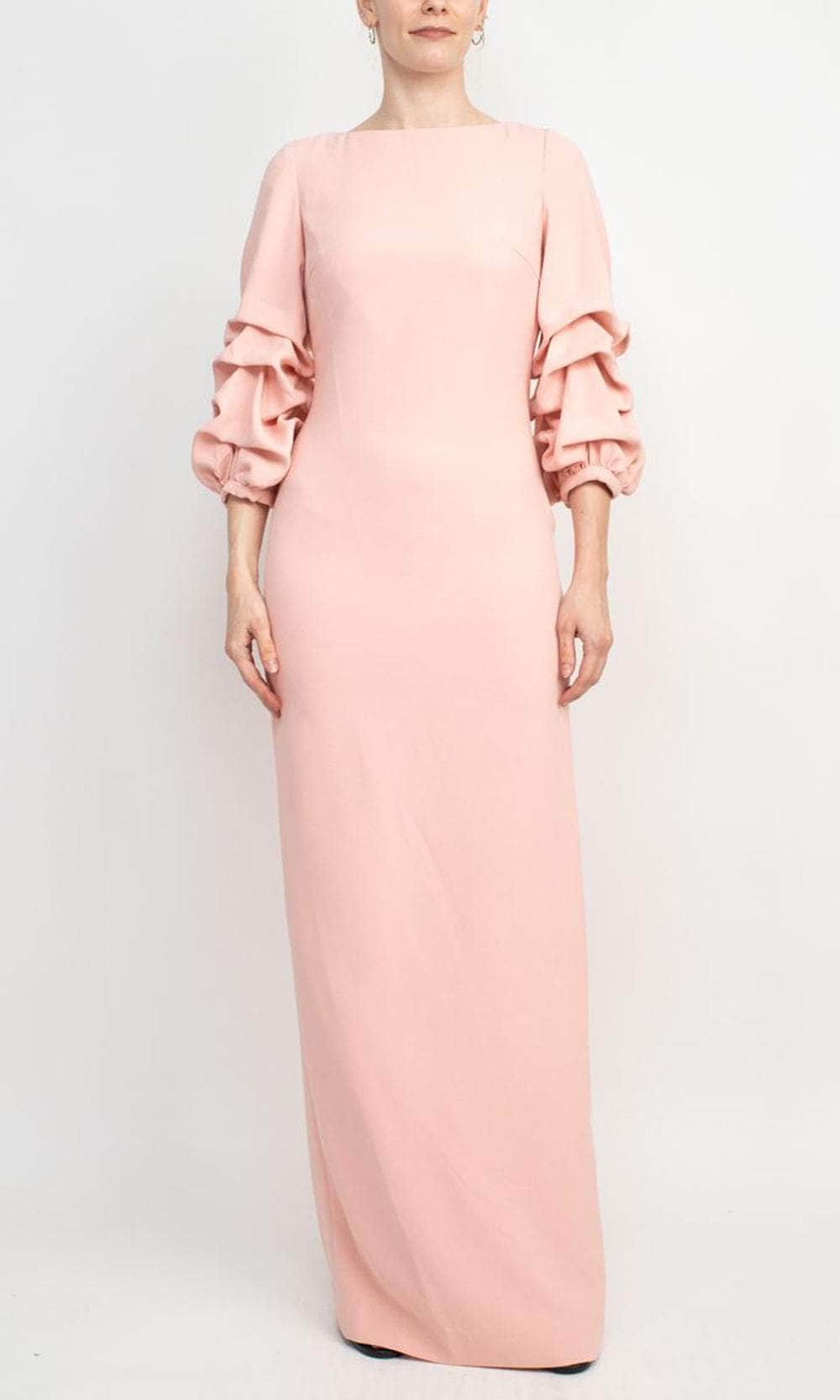 Alberto Makali 185557 - Ruffle Sleeve Formal Dress Couture Candy Alberto Makali 185557 - Ruffle Sleeve Formal Dress Couture Candy