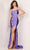 Aleta Couture 1077 - Sequined Cutout Waist Evening Gown Special Occasion Dress