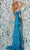 Aleta Couture 1077 - Sequined Cutout Waist Evening Gown Special Occasion Dress