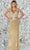 Aleta Couture 1093 - V-Neck Sleeveless Prom Dress Special Occasion Dress