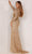 Aleta Couture 1120 - Sequin Embellished Long Sleeve Evening Dress Special Occasion Dress
