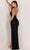 Aleta Couture 1158 - Beaded Fringe Halter Gown Special Occasion Dress