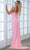Aleta Couture 716L - Sequin Embellished Semi Sweetheart Neck Prom Gown Prom Dresses