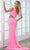 Aleta Couture 889 - One-Sleeve Rhinestone Embellished Prom Gown Prom Dresses