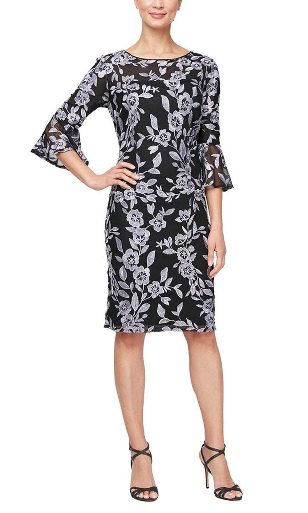 alex evenings cocktail dress 8266685 day wear Alex Evenings Lace Cocktail Dress