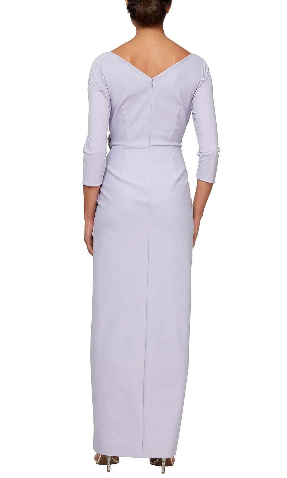 alex evenings surplice v-neck sleeveless ruched brooch sheath dress Alex Evenings | Dresses | Alex Evenings Surplice Vneck Sleeveless Ruched Brooch Sheath Dress