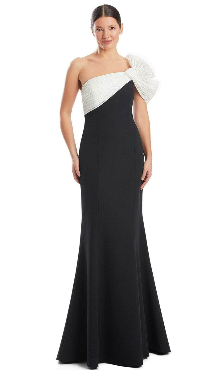 Puff Sleeve Evening Dress A Hem Pleated Banquet Dress main image 0