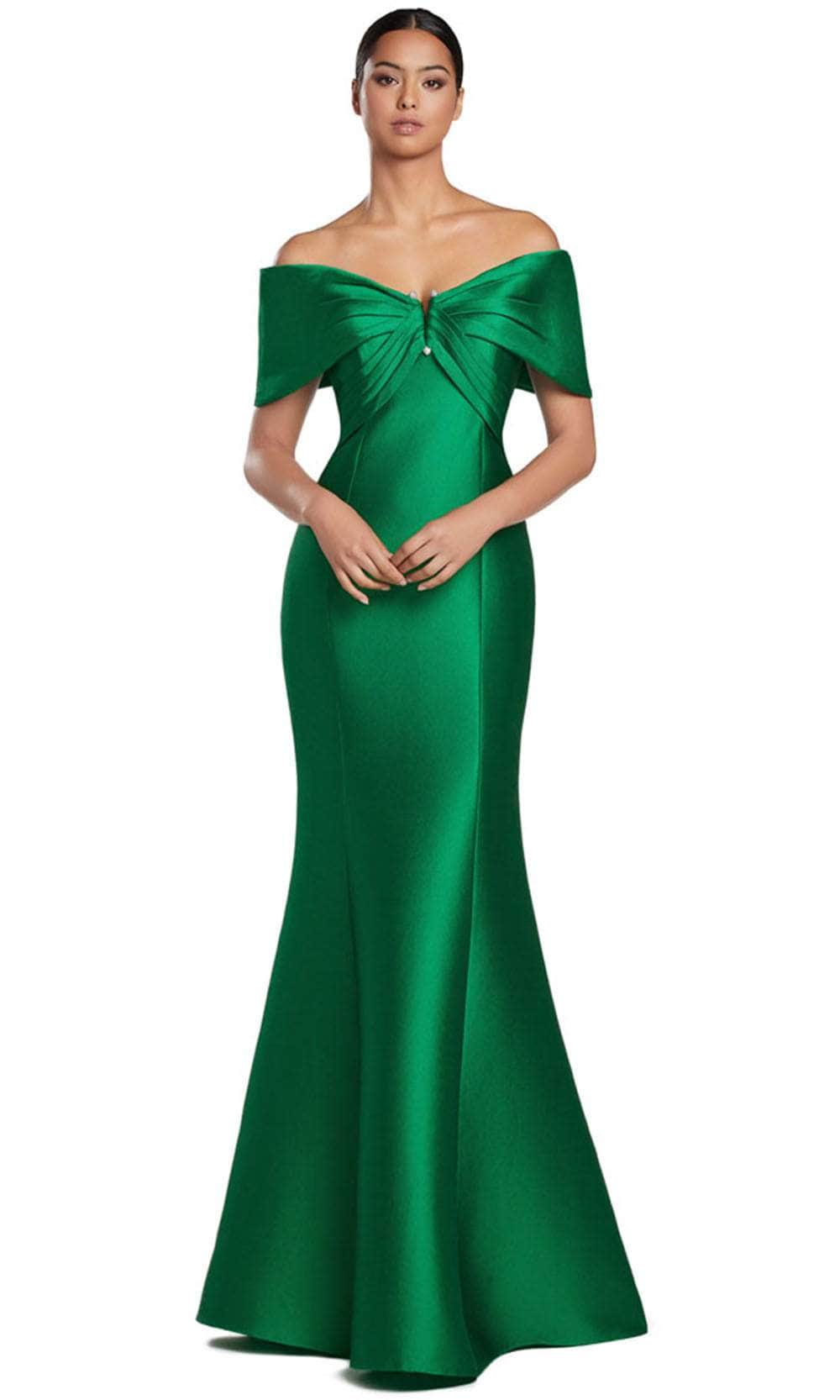 Alexander by Daymor 2053F24 Prom Dress - Emerald | NewYorkDress Alexander by Daymor 2053F24 Prom Dress - Emerald | NewYorkDress