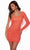 Alyce Paris 4646 - Fringed One Shoulder Homecoming Dress Party Dresses 000 / Hot Coral