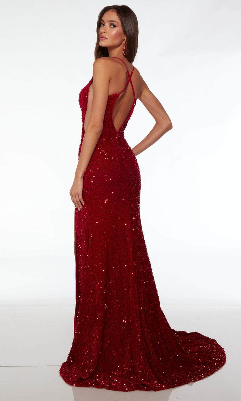 Alyce Paris 61484 - Plunging Sequin Prom Dress 4 / Royal - Shop Alyce Paris Dresses On Couture Candy at CoutureCandy.com Alyce Paris 61484 - Plunging Sequin Prom Dress 4 / Royal - Shop Alyce Paris Dresses On Couture Candy at CoutureCandy.com