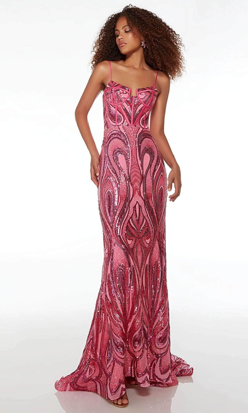 alyce paris red mermaid dress Alyce Paris 61822