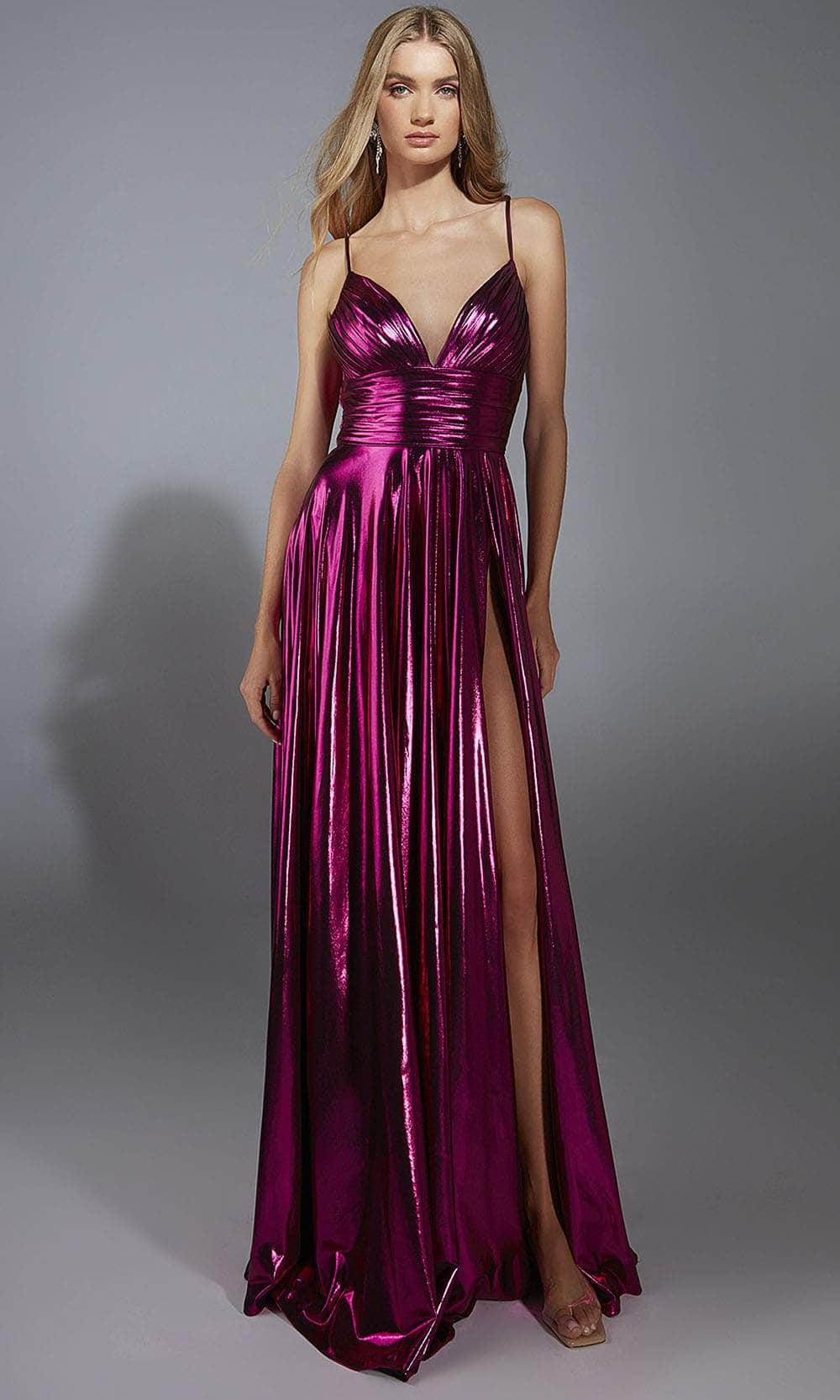 Alyce Paris 61801 - Sleeveless Metallic A-Line Gown Alyce Paris 61801 - Sleeveless Metallic A-Line Gown