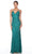 Alyce Paris 88009 - Spaghetti Strap Sheath Evening Dress Special Occasion Dress 000 / Jade