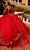 Amarra 54263 - Glitter Embellished Umbrella Frill Sleeve Ballgown Special Occasion Dress