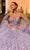 Amarra 54303 - Bell Sleeve Scalloped Hem Ballgown Special Occasion Dress