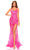 Amarra 88728 - Sequin Prom Dress with Slit Special Occasion Dress 000 / Fuchsia