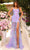 Amarra 88728 - Sequin Prom Dress with Slit Special Occasion Dress 000 / Lilac