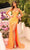 Amarra 88757 - Sleeveless Sequin Embellished Prom Dress Special Occasion Dress 000 / Orange