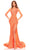 Amarra 88782 - Sequin Trimmed Prom Dress Special Occasion Dress 000 / Orange