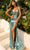 Amarra 88789 - Metallic Sequin Prom Dress Special Occasion Dress 000 / Aqua