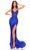 Amarra 88793 - Sleeveless Applique Corset Prom Dress Special Occasion Dress 000 / Royal Blue
