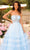 Amarra 88794 - Sheer Corset Prom Dress with Slit Special Occasion Dress