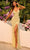 Amarra 94015 - Spaghetti Strap Adorned Prom Dress Special Occasion Dress 000 / Light Yellow