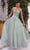 Andrea And Leo A1258 - Floral Beaded Corset Gown Prom Dresses 2 / Dusty Sage
