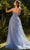 Andrea and Leo A1294 - Floral Appliqued Strapless Evening Dress Pageant Dresses