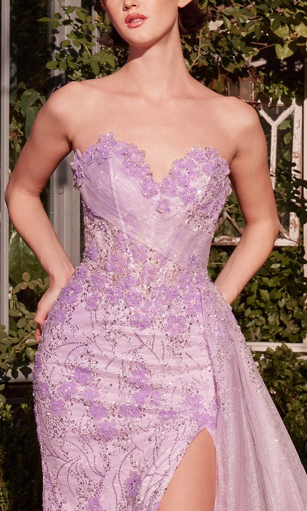 Collective Dress - Andrea and Leo A1379 - Sweetheart Side Sash Prom Gown image 4