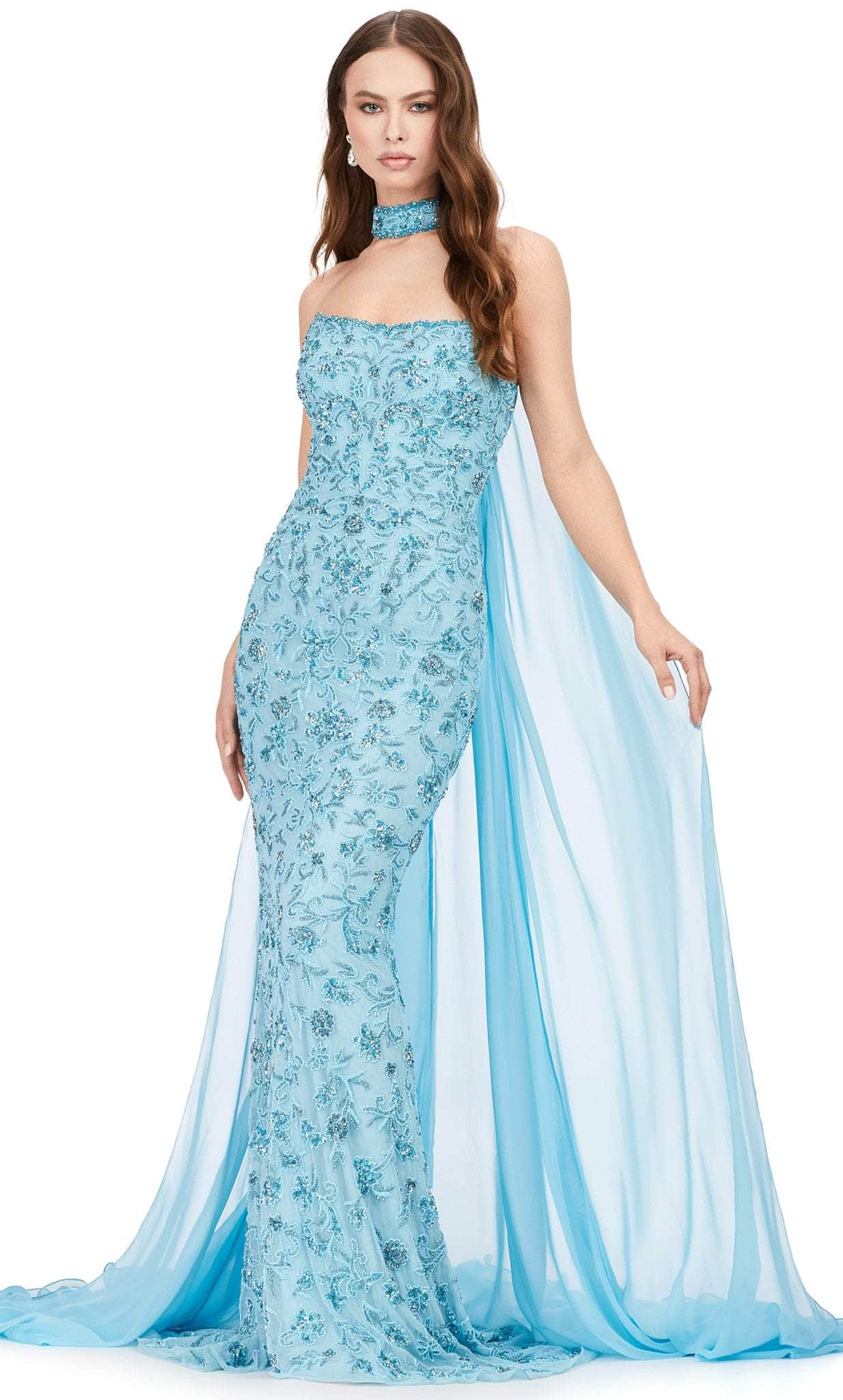 Ashley Lauren 11404 - Choker Beaded Evening Dress 4 / Sky - Shop Ashley Lauren dresses on Couture Candy at CoutureCandy.com Ashley Lauren 11404 - Choker Beaded Evening Dress 4 / Sky - Shop Ashley Lauren dresses on Couture Candy at CoutureCandy.com