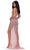 Ashley Lauren 11516 - One Sleeve Beaded Fringe Prom Gown Prom Gown