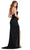 Ashley Lauren 11521 - Plunging V-Neck Sequin Evening Gown Prom Dresses