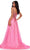 Ashley Lauren 11526 - Foliage Appliqued A-Line Prom Gown Prom Dresses