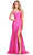 Ashley Lauren 11549 - Sweetheart Corset Bustier Evening Gown Prom Dresses 00 / Watermelon