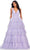 Ashley Lauren 11672 - Multi-Tiered Tulle Prom Dress Prom Dresses 00 / Lilac
