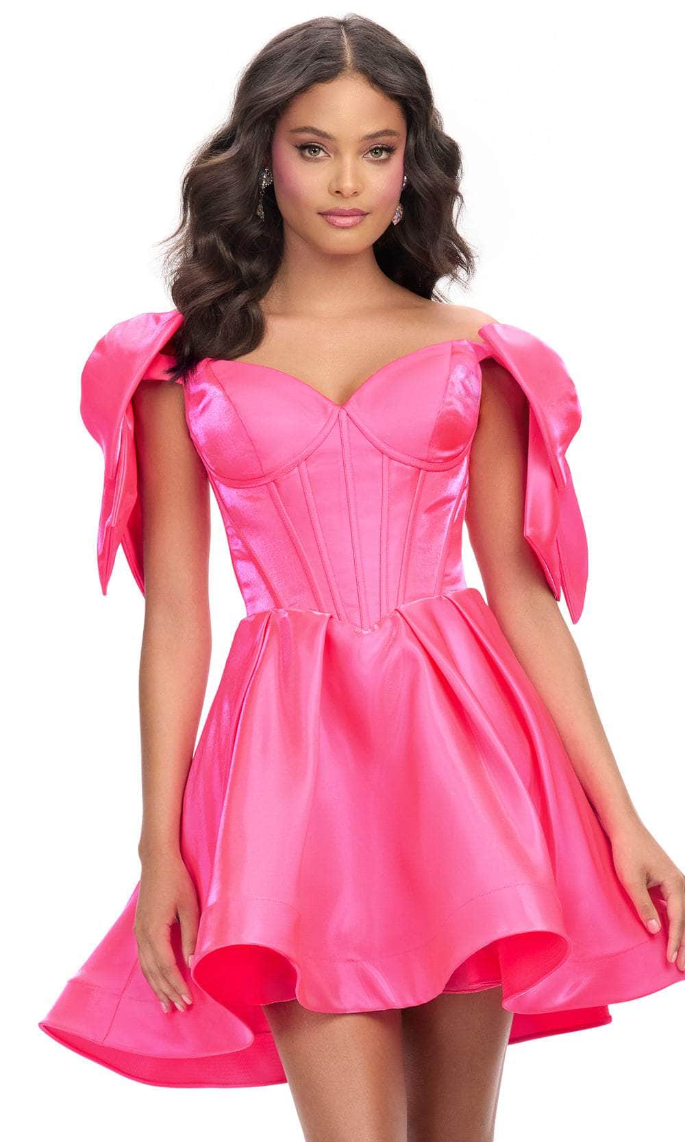 Ashley Lauren 4788 - Bow Accent Sweetheart Cocktail Dress 14 / Hot Pink - Shop Ashley Lauren dresses on Couture Candy at CoutureCandy.com Ashley Lauren 4788 - Bow Accent Sweetheart Cocktail Dress 14 / Hot Pink - Shop Ashley Lauren dresses on Couture Candy at CoutureCandy.com